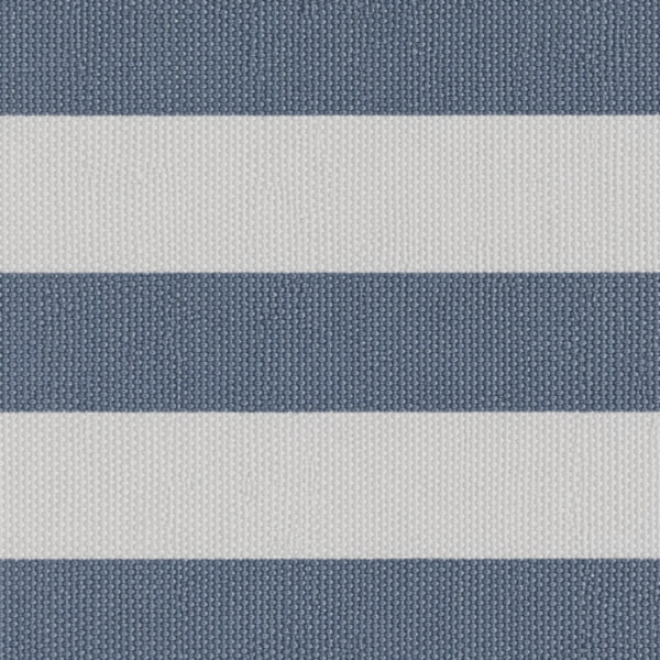 Weiß-blau gestreift