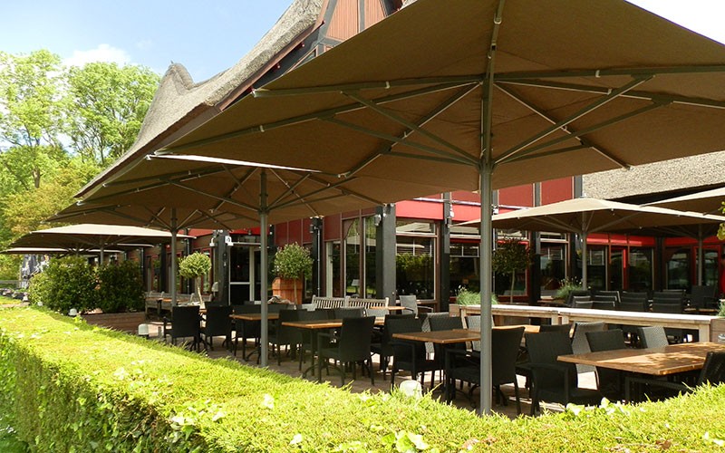 Solero® Gastroschirme Luxus Sonnenschirme für Gastronomie